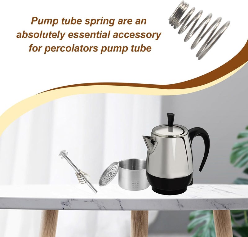 GEAIN Percolators Pump Tube Spring Fits For Farberware Electric Coffee Percolators - Image 5